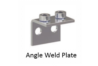 Angle Weld Plate - LMC Hydraulic Tube Clamps Components