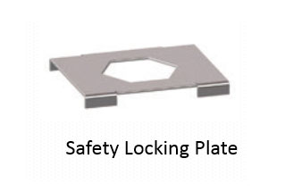 Safety Locking Plate - LMC Hydraulic Tube Clamps Components