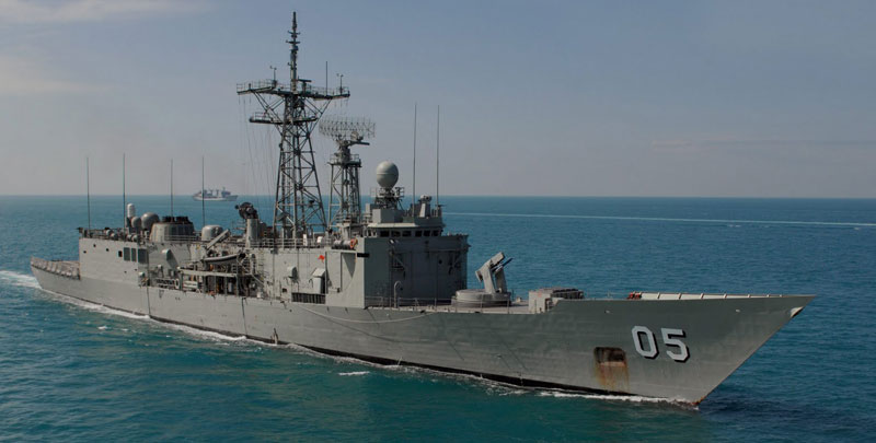 HMAS FFG Darwin - Royal Australian Navy - RAN - Pyplok