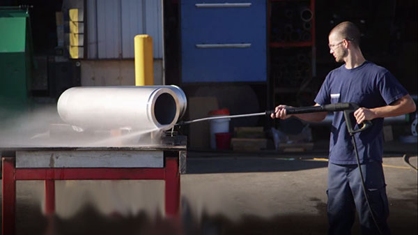 Pipe Fabrication - Cleaning