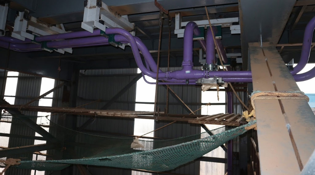 View of Erected Piping - Hydraulic Piping for Sinter Plant Granulator, Chattisgarh