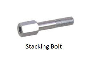 Stacking Bolt - LMC Hydraulic Tube Clamps Components