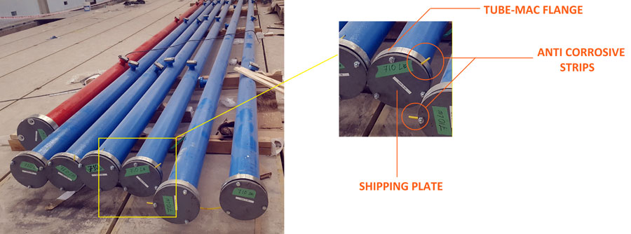 Pipe Prefabrication with Shipping Plates