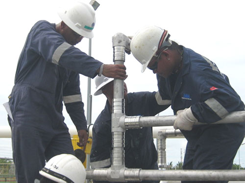 Pyplok Refinery Applications in Brunei, Shell